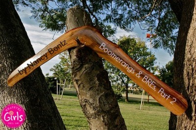 Boomerang medium with WEG logo part 2